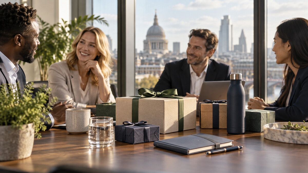 英國法遵與採購團隊檢視受控的企業禮品配送