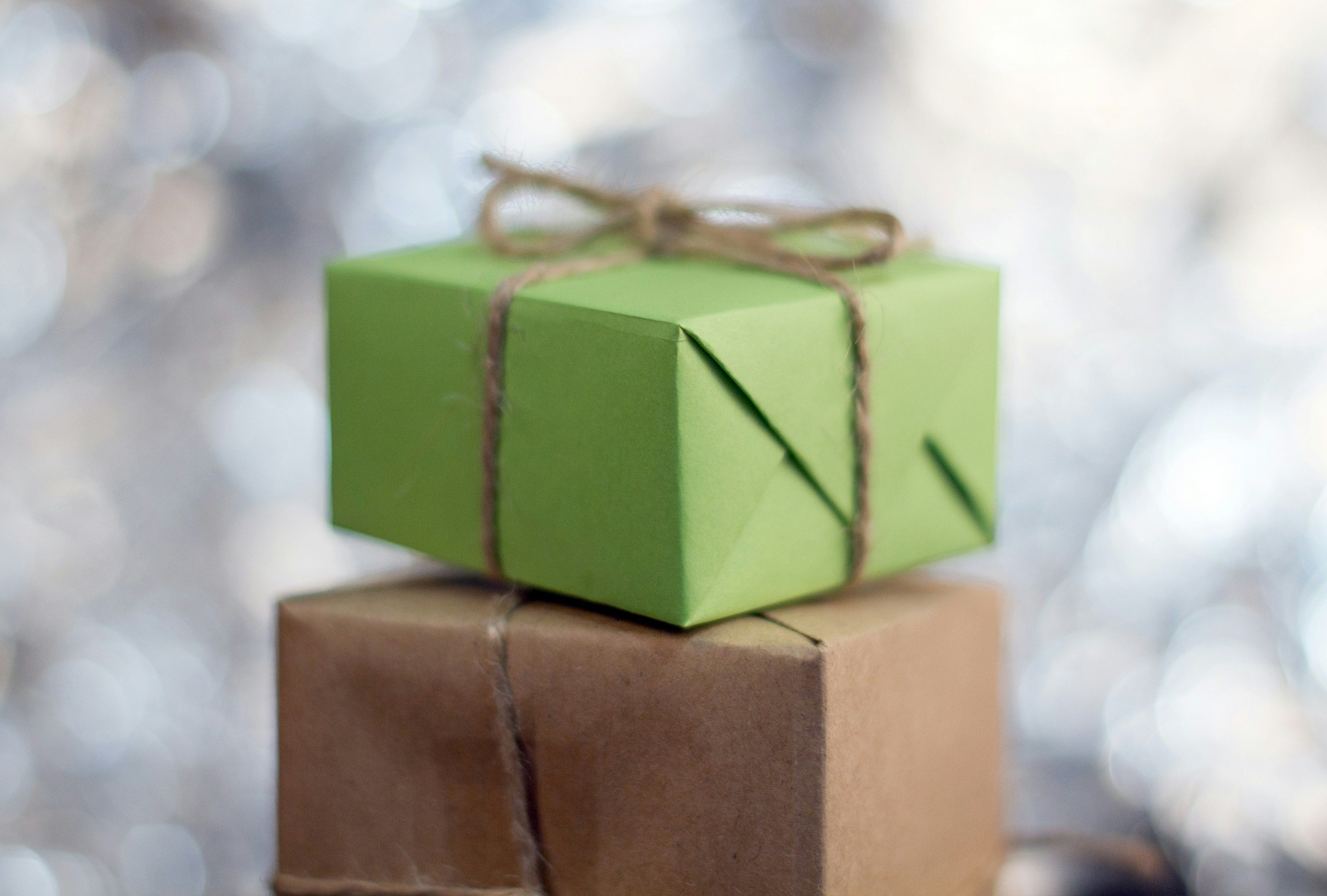 a gift on top of each other - Corporate Holiday Gift Guide
