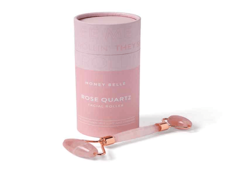 Gemstone Facial Rollers - Rose Quartz