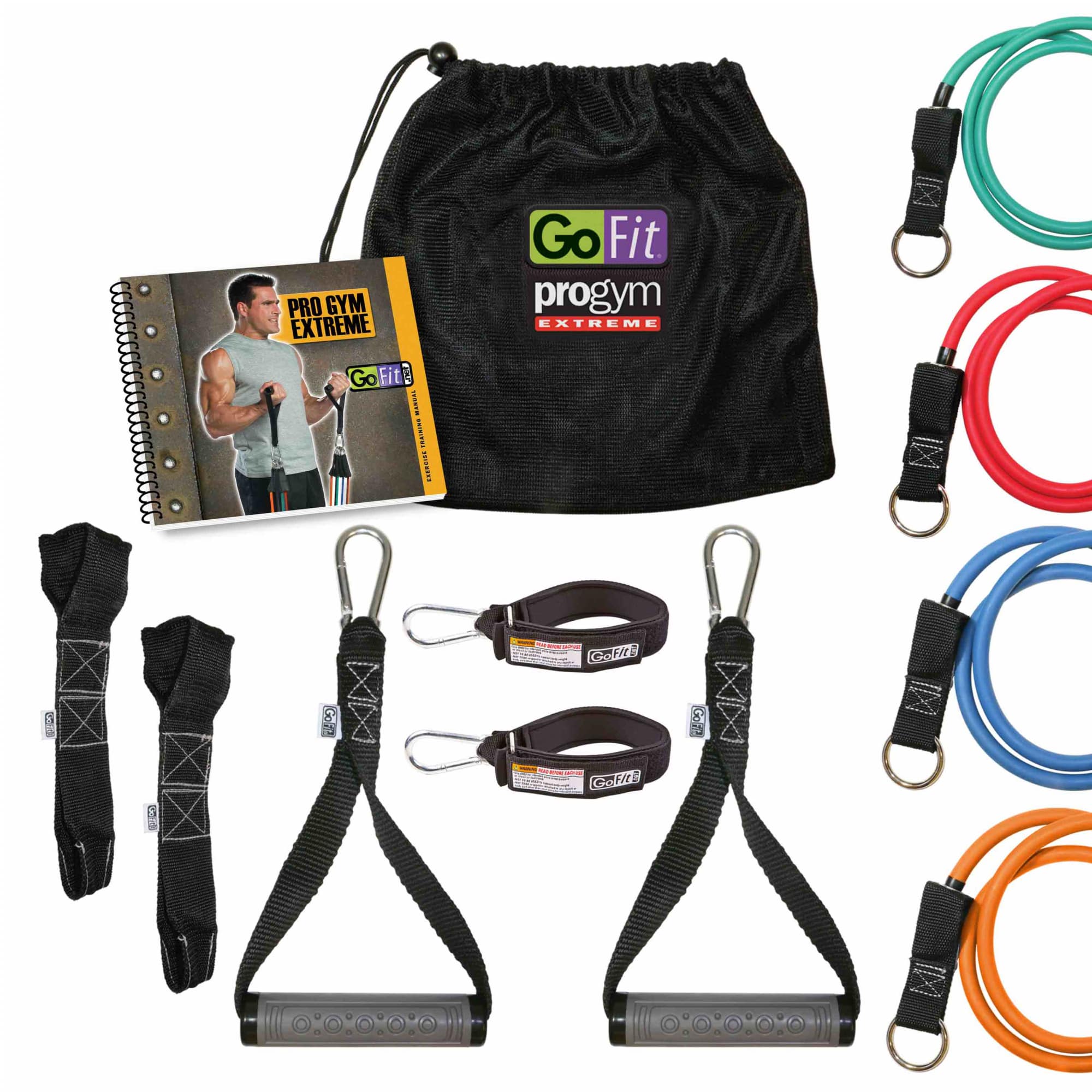 GoFit Pro Gym Extreme Portable Home Gym Set