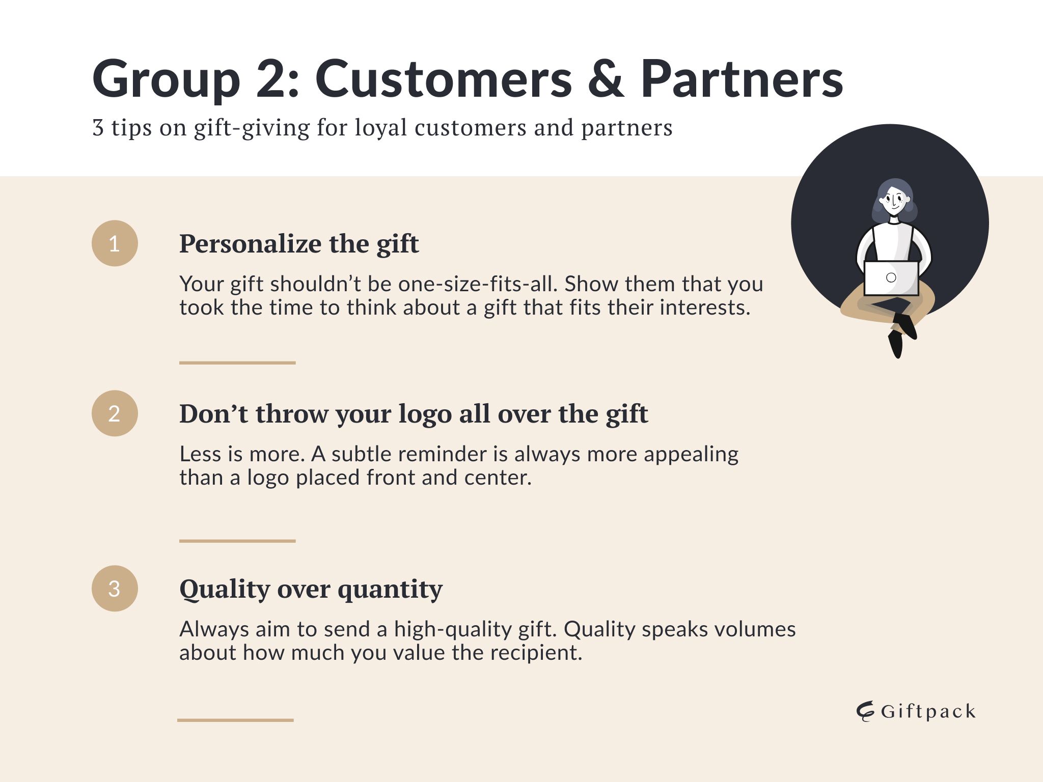 group 2 and tips for gifting to customers and partners