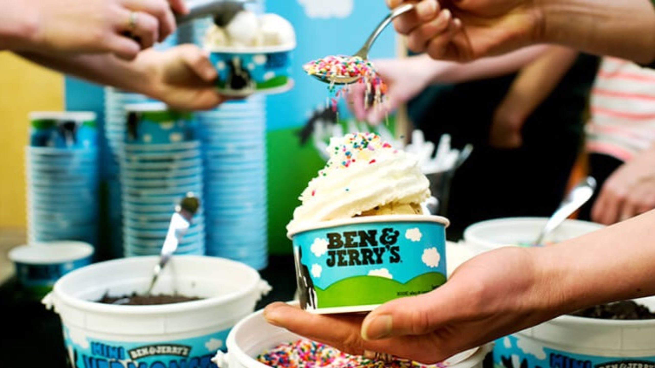 ben&jerry ice cream catering service