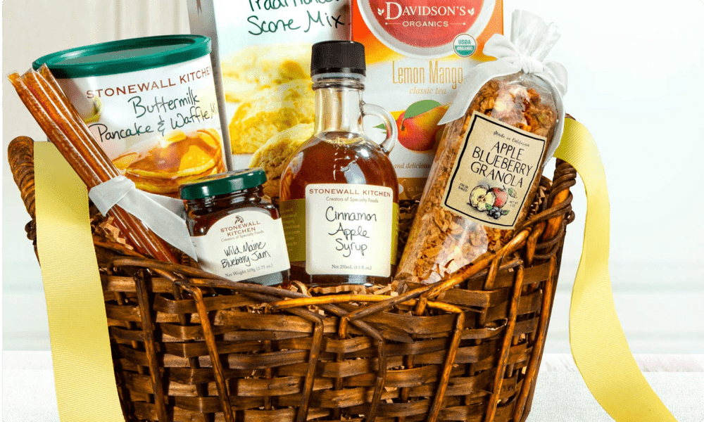 breakfast basket from amazon