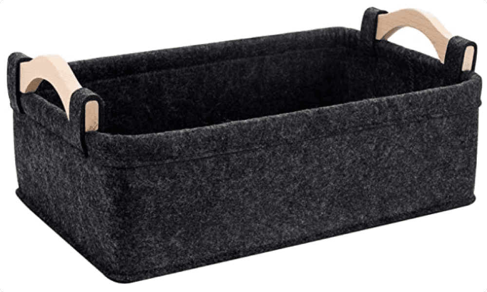 collapsible storage baskets