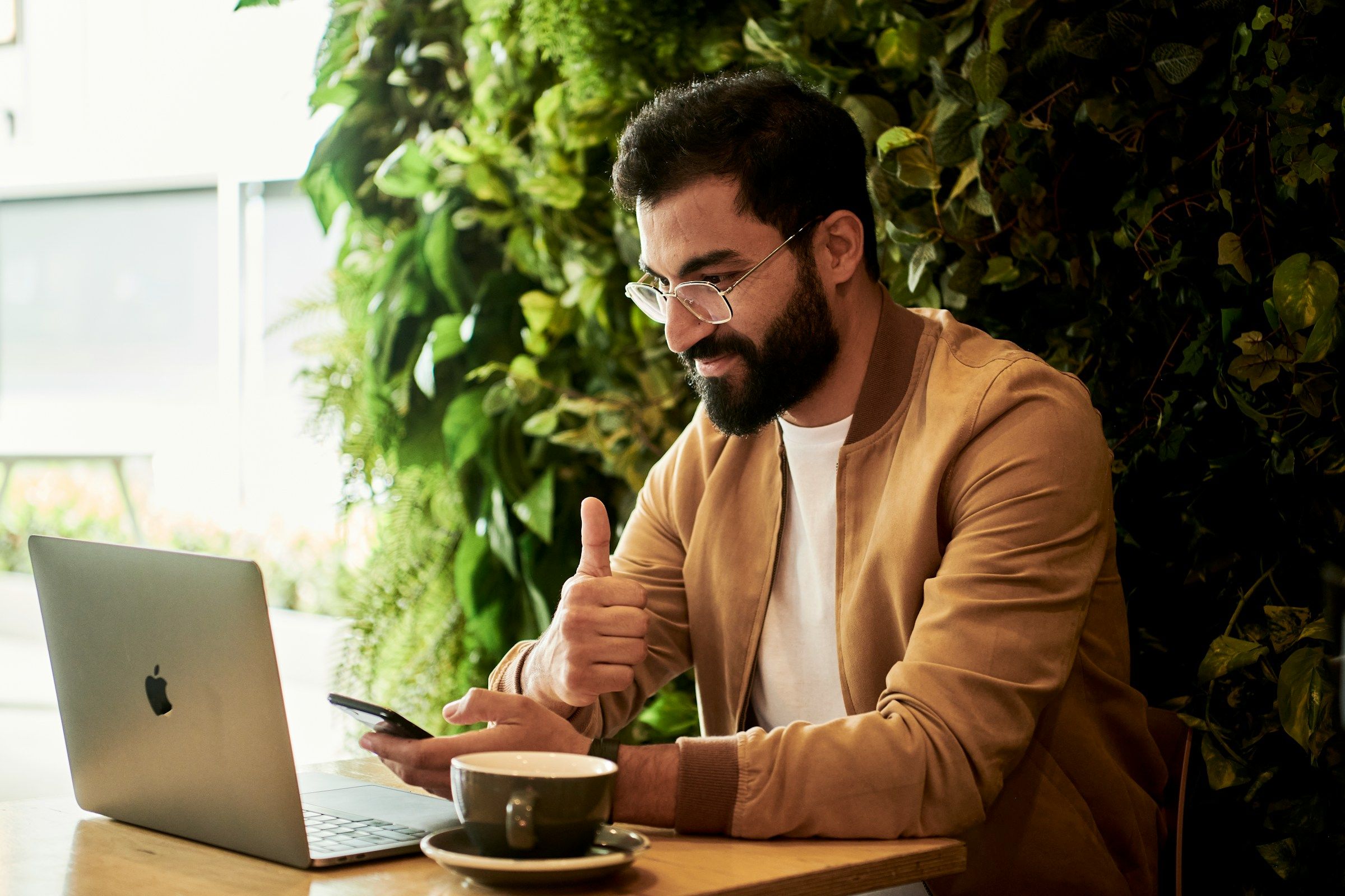 man giving a thumbs up - Effective Onboarding