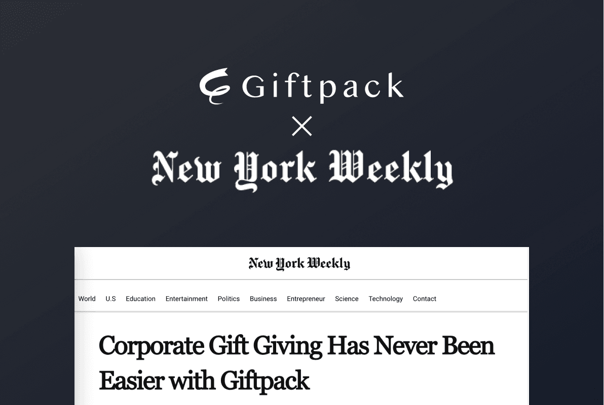 giftpack is featured on new york weekly