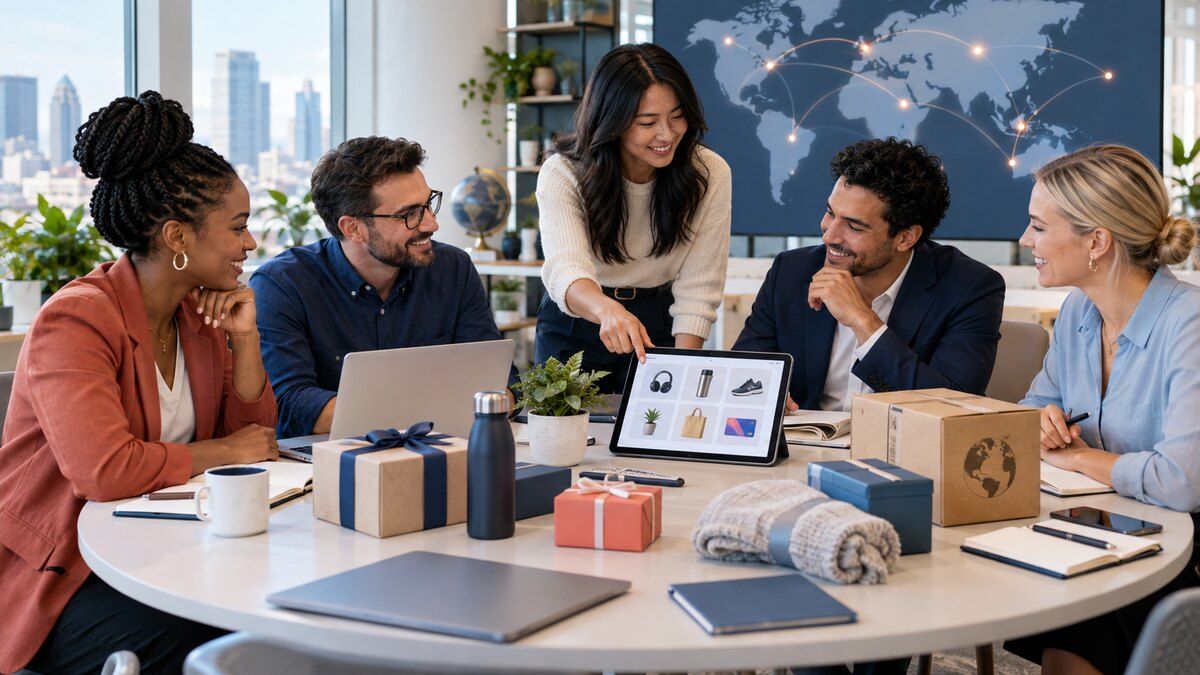 Global people and finance teams coordinating an employee recognition operating system