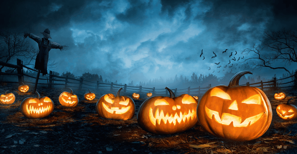 jackolanterns and the cemetery 