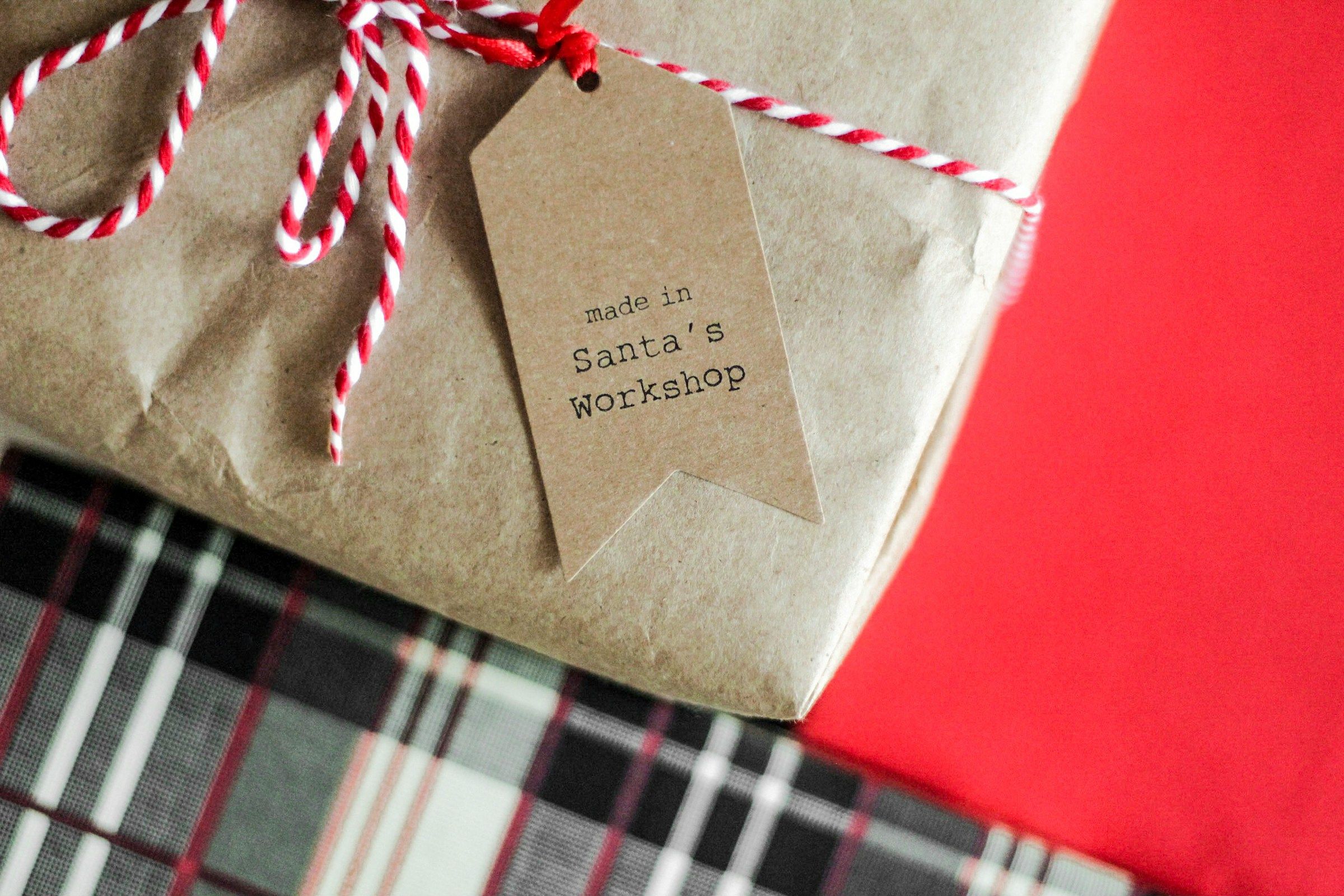 gift wrapped with funny message - What To Get Employees For Christmas