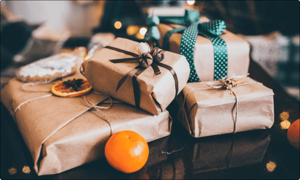 Multiple Wrapped Best Holiday Gifts for Remote Employees