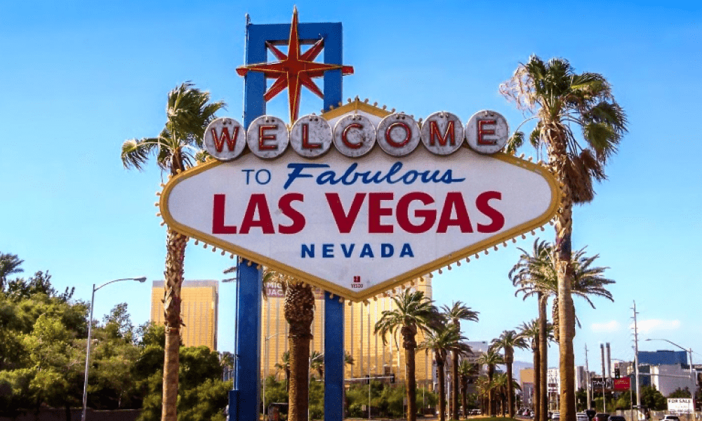 the welcome to las vegas sign